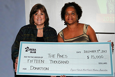 CIREBA DONATES TO THE PINES NCVO RETIREMENT HOME