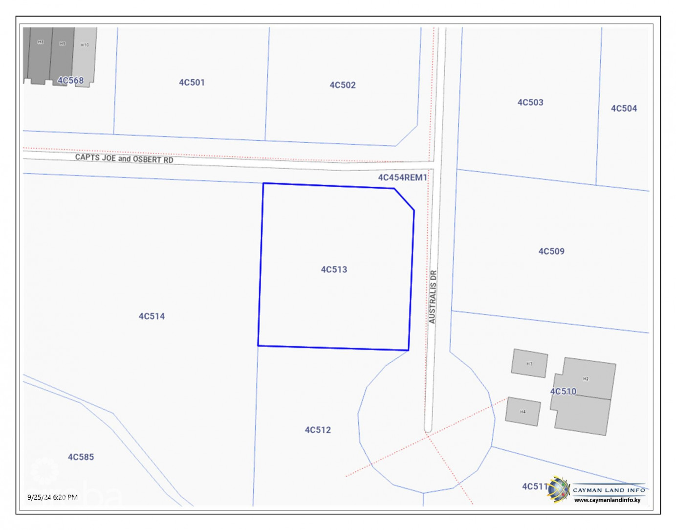 Capts Joe  & Osbert Rd