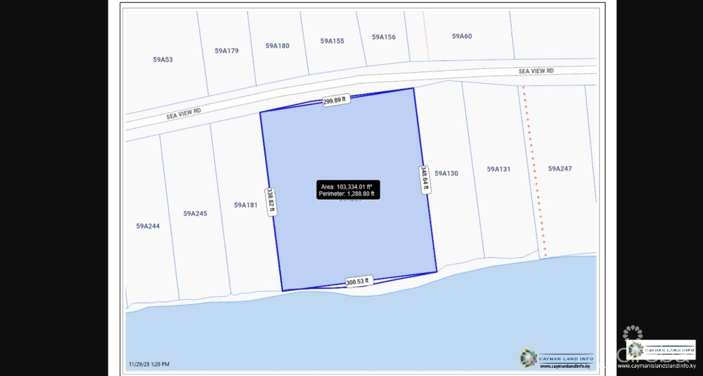 300' Of Beach, Frank Sound Perfect For Estate, Resort Or Development Site