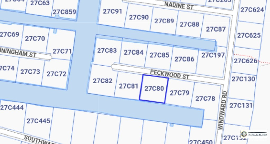 Canal Front, Filled Land, North Sound Estates