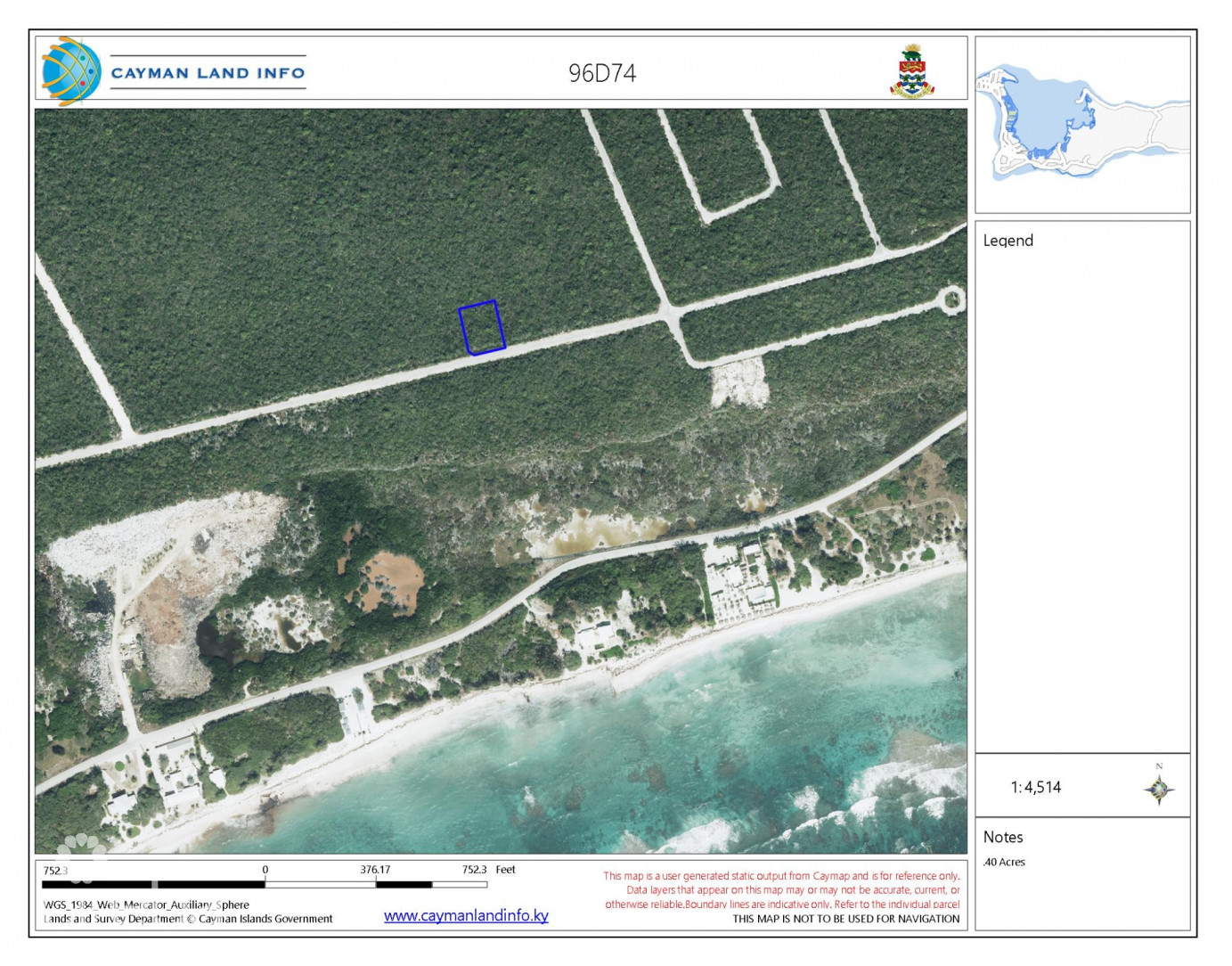 Brac Bluff Land .40 Acre