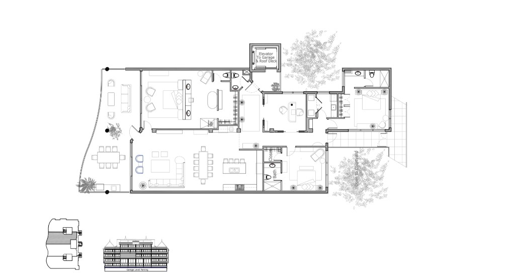 Serrana Residence 303 - Impressive 3-bed, 4-bath Plus Library