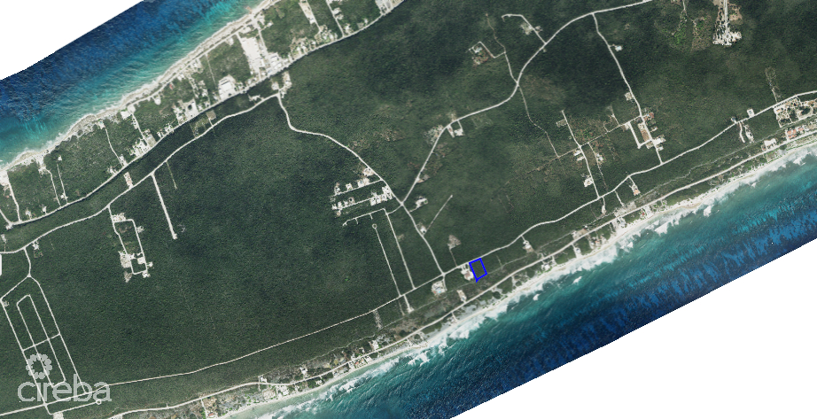 1.26 Acres Brac Bluff Land,  50-ft Elevated Sea Views