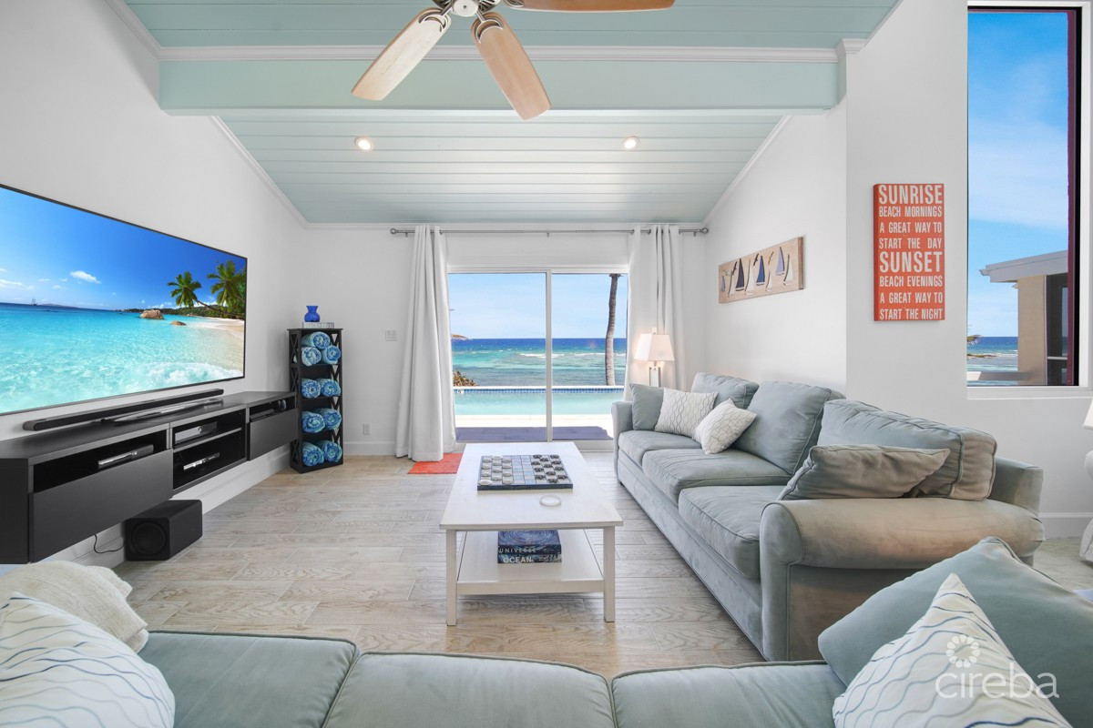 Rum Point Beach Front  Villa