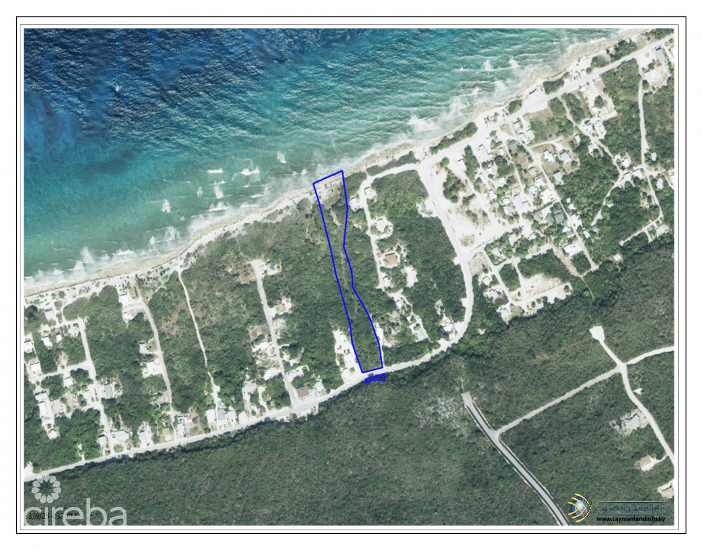 2.75 Acres Of Beach Front Land On The North Coast Cayman Brac