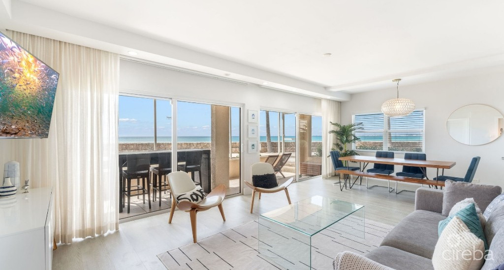 Plantation Village Seven Mile Beach Front Fully Renovated Ground Floor