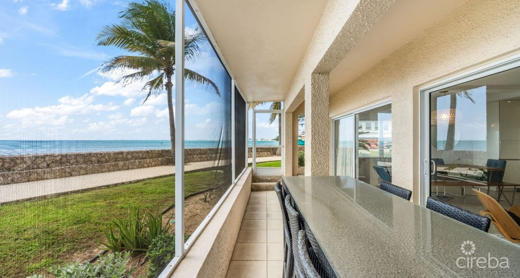 Plantation Village Seven Mile Beach Front Fully Renovated Ground Floor