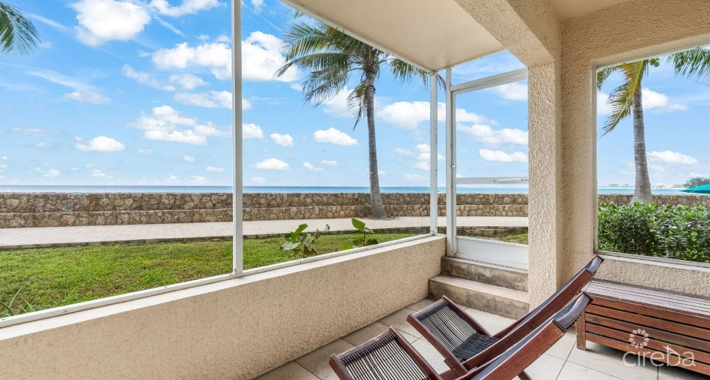 Plantation Village Seven Mile Beach Front Fully Renovated Ground Floor