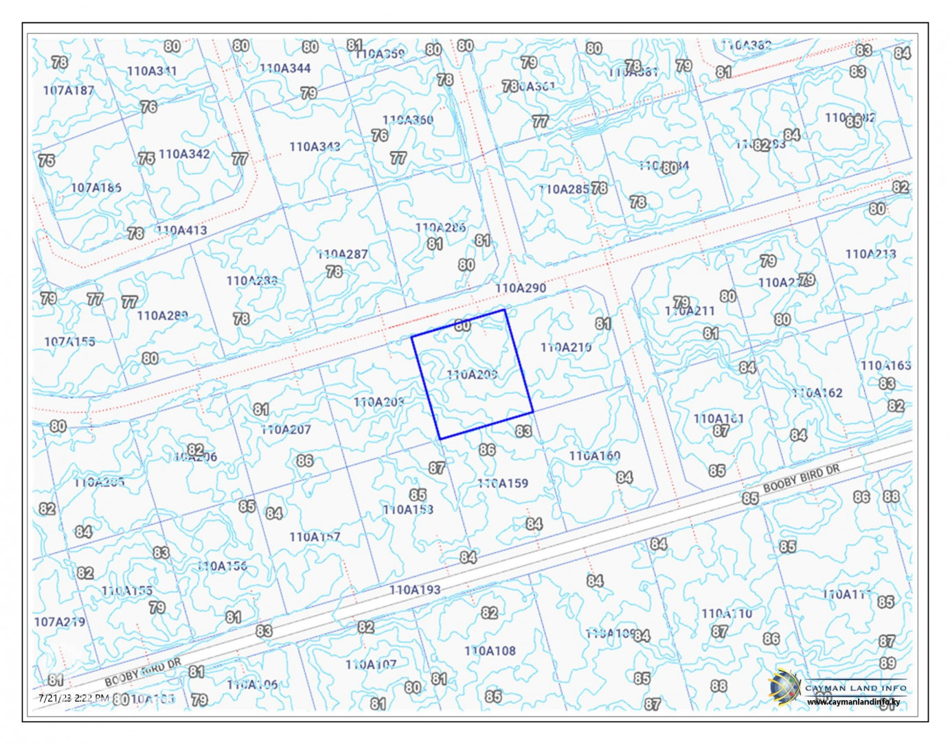 Selworthy Groves Lot, Cayman Brac Bluff