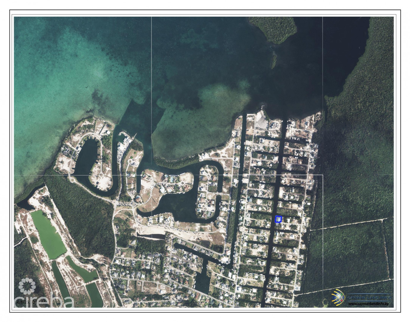 Canal Corner Lot - Filled With Seawall