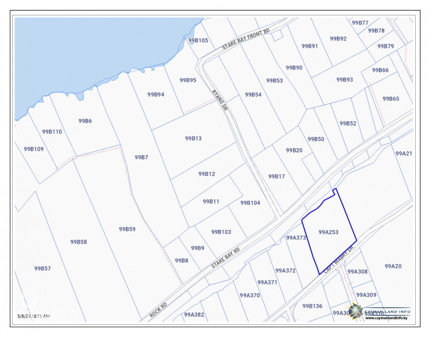 Capt Mabry Dr  Cayman Brac  Bluff Oversized Parcel