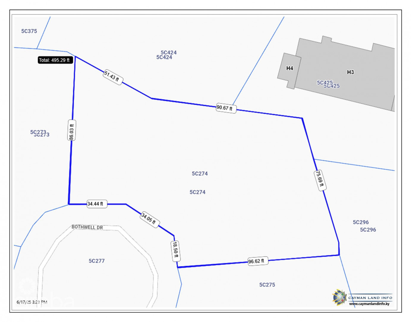 West Bay House Lot Across From Cemetery Beach