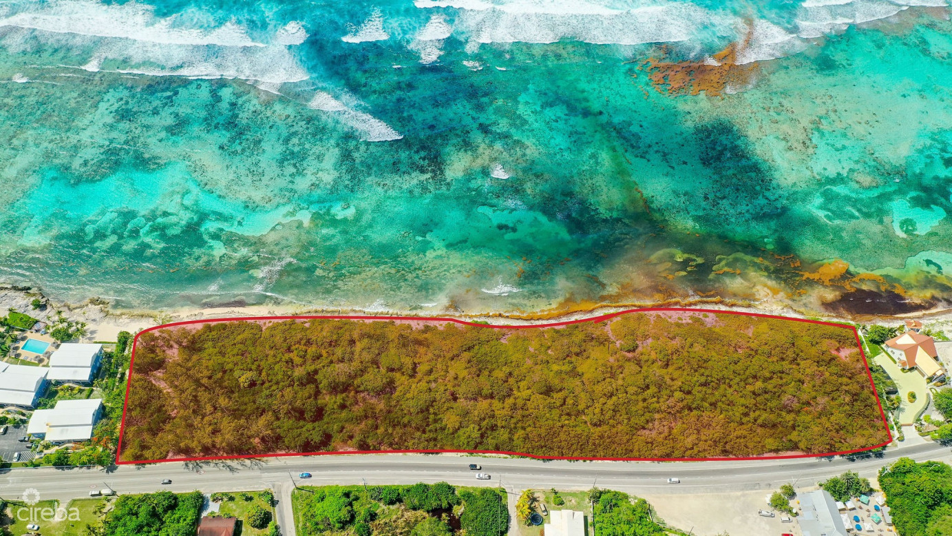 Exceptional Oceanfront Development Opportunity ---6.4 Acres Bodden Town Rd