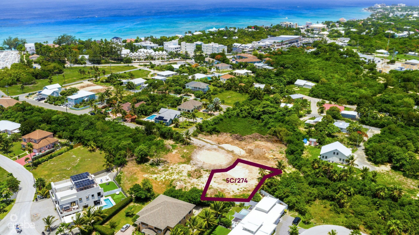 West Bay House Lot Across From Cemetery Beach