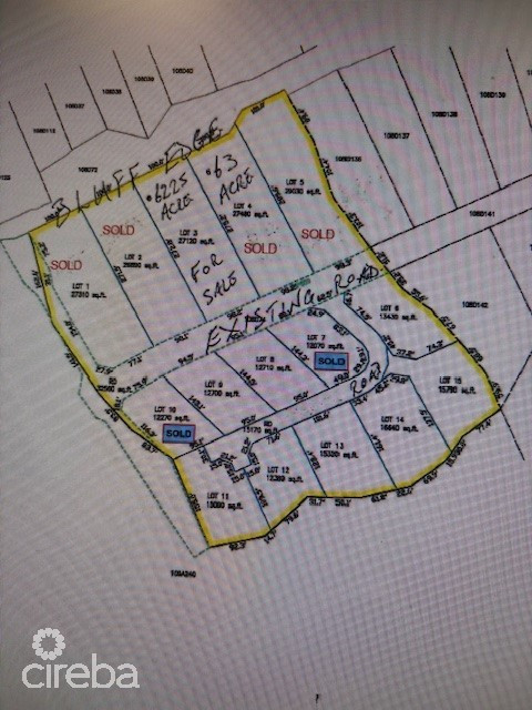 Bluff Land - Cayman Brac East - Lot #14