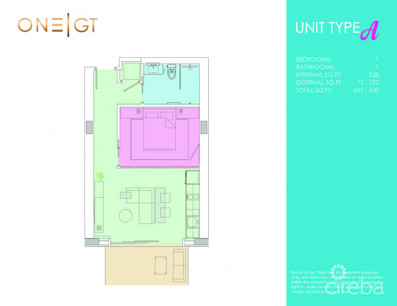 Onegt Residences - Unit 620
