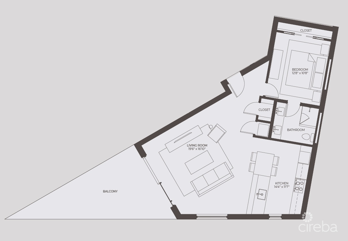 Point West Unit #9 - One Bed Ocean View