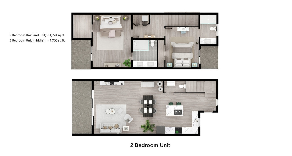 #38 Ria Development  2 Bed