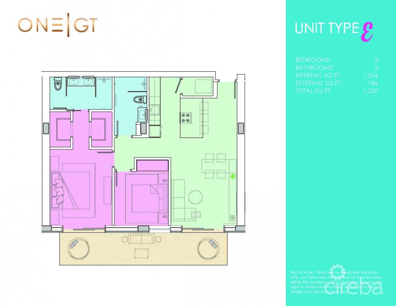 Onegt Residences - Unit 803