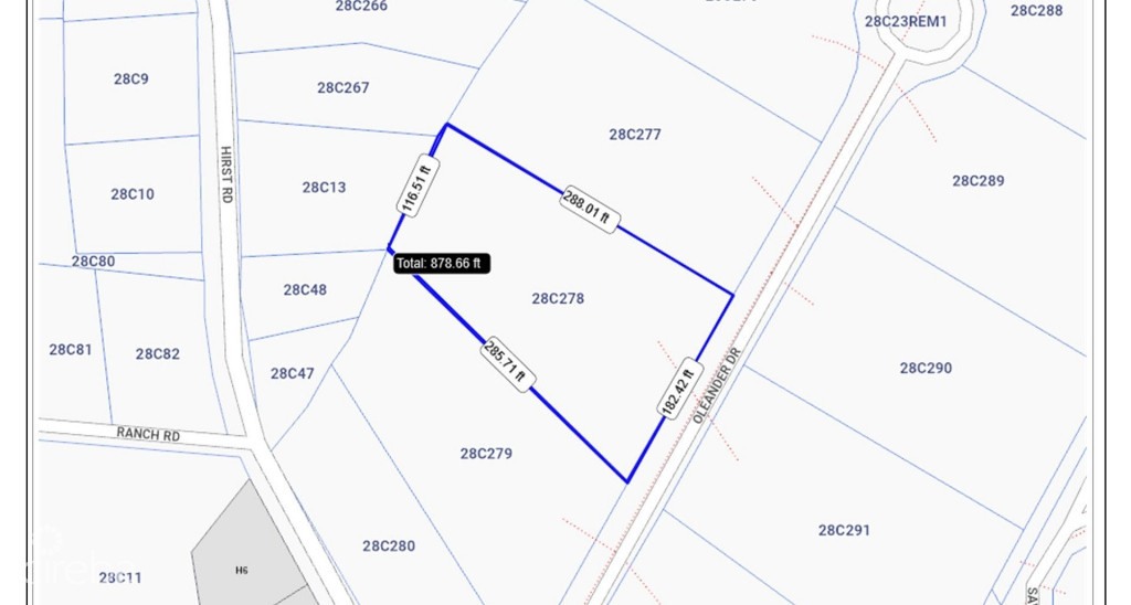 Savannah, Oleander Estates 0.9821 Acre Parcel