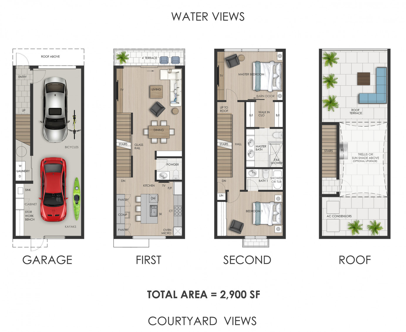 Q Luxury Townhomes  South Sound