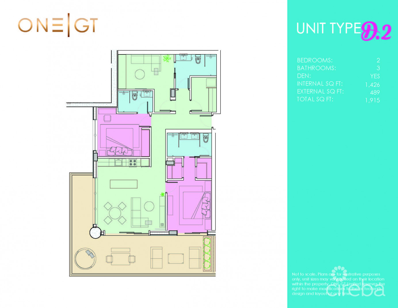 Onegt Residences - Unit 625