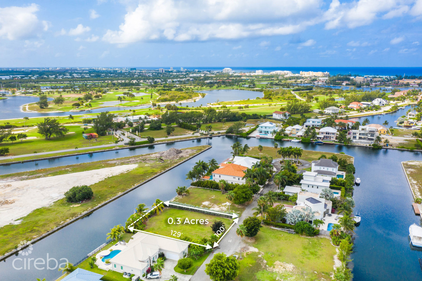 Baccarat Quay 0.30 Acres, Crystal Harbour Canal Front