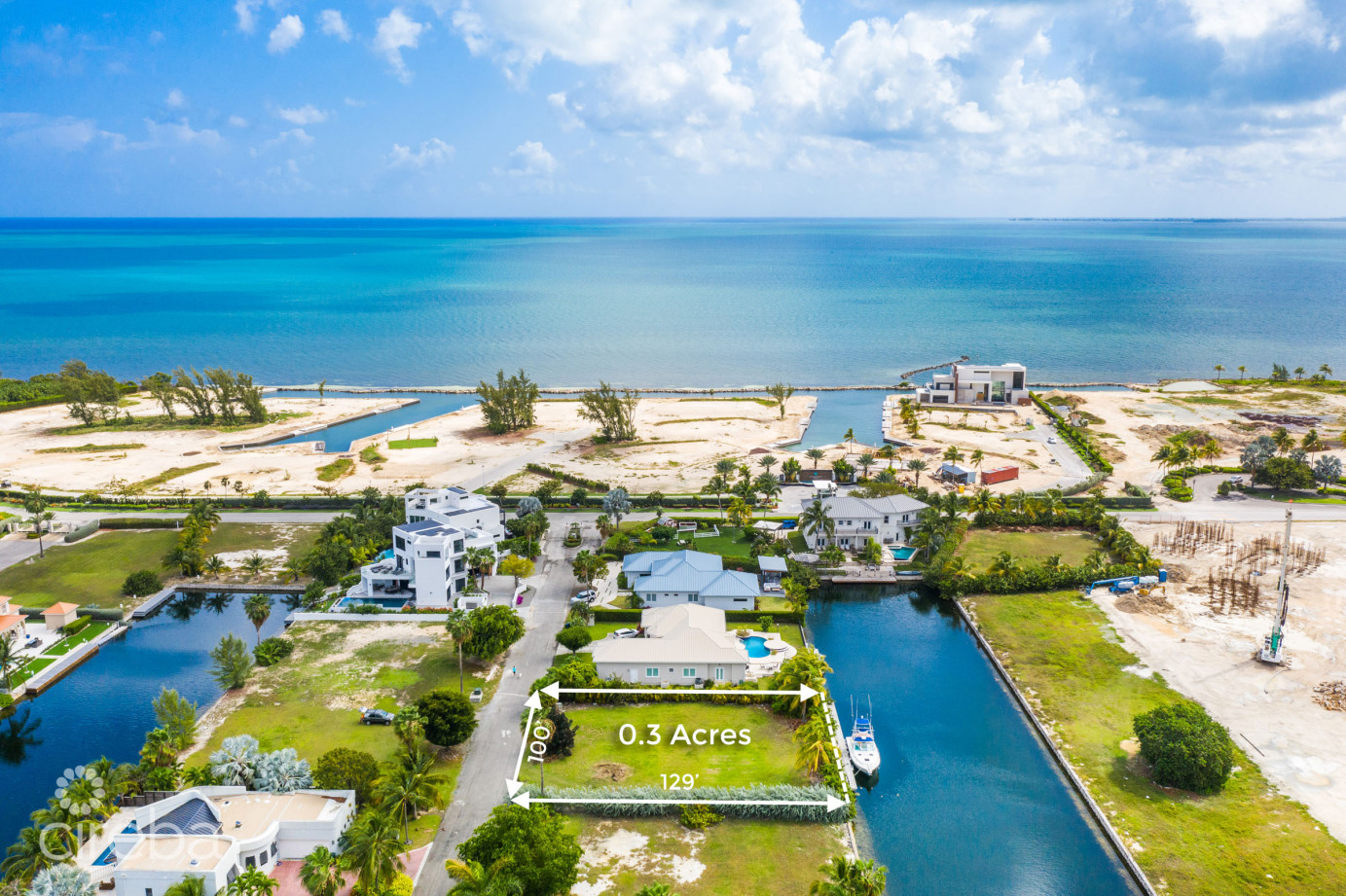 Baccarat Quay 0.30 Acres, Crystal Harbour Canal Front