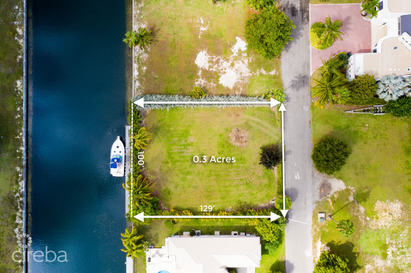 Baccarat Quay 0.30 Acres, Crystal Harbour Canal Front
