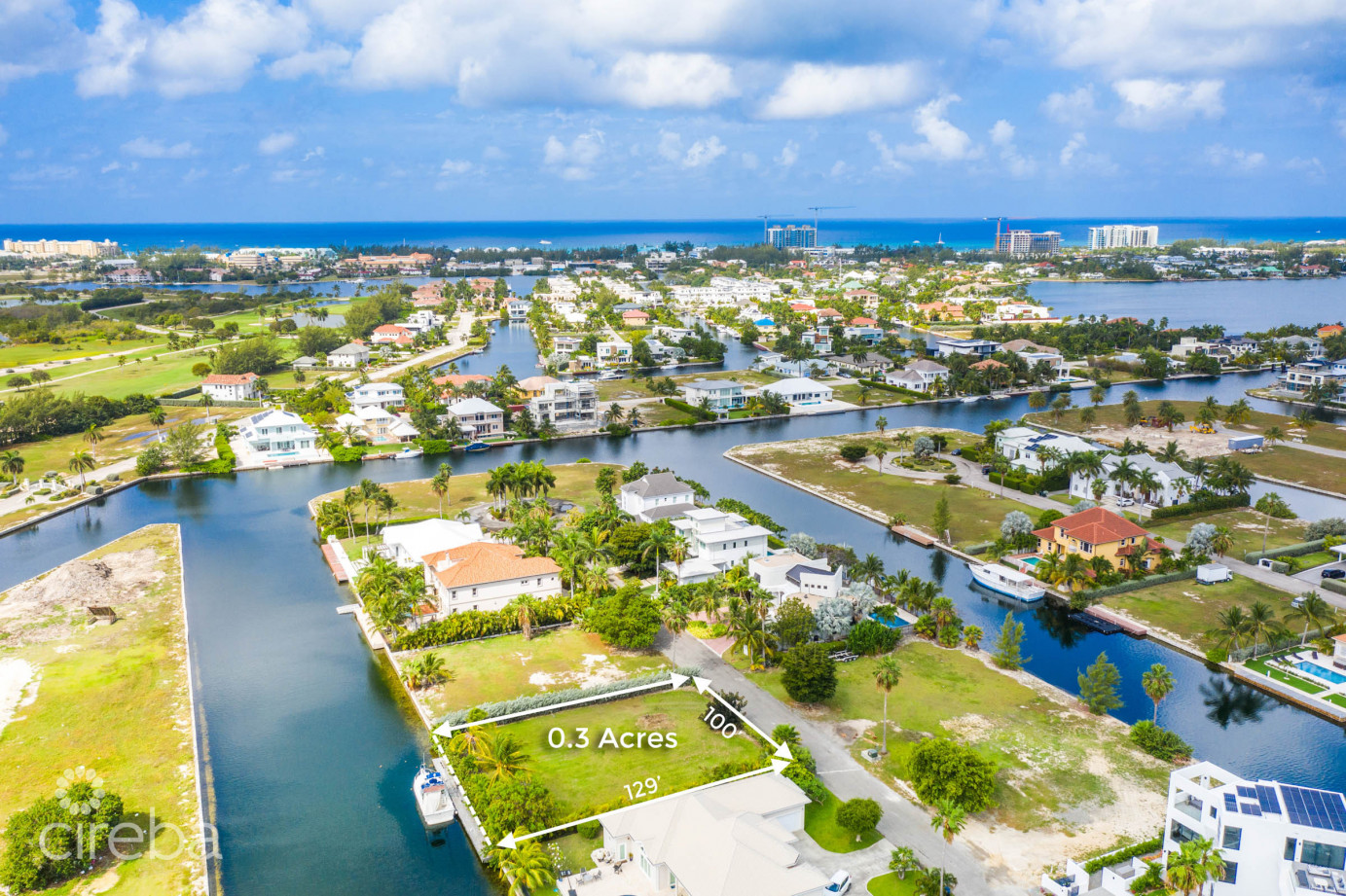 Baccarat Quay 0.30 Acres, Crystal Harbour Canal Front