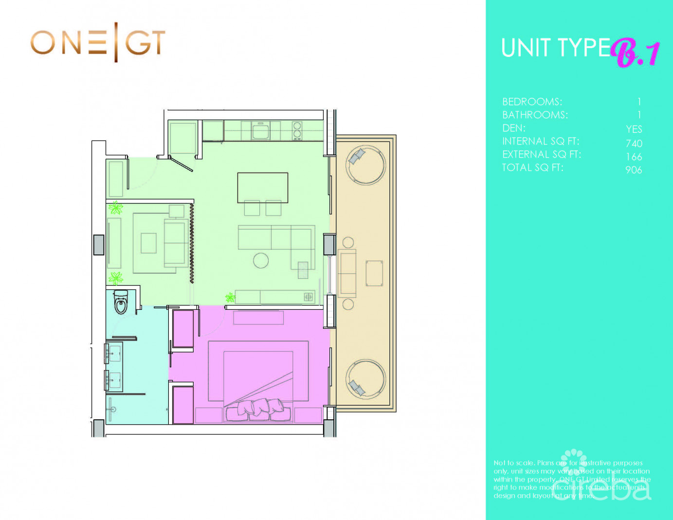 Onegt Residences - Unit 623