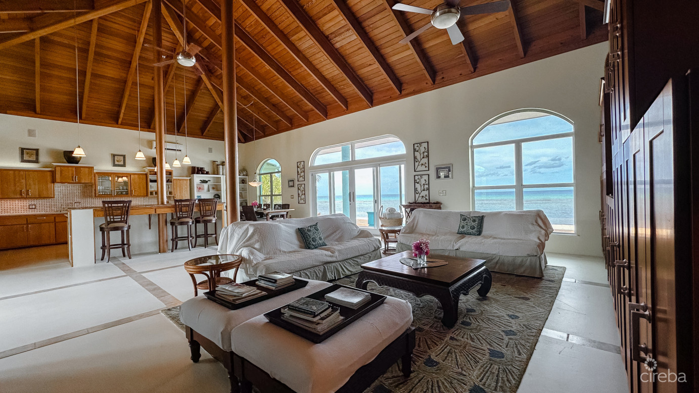 Little Cayman Beachfront Home With Pool