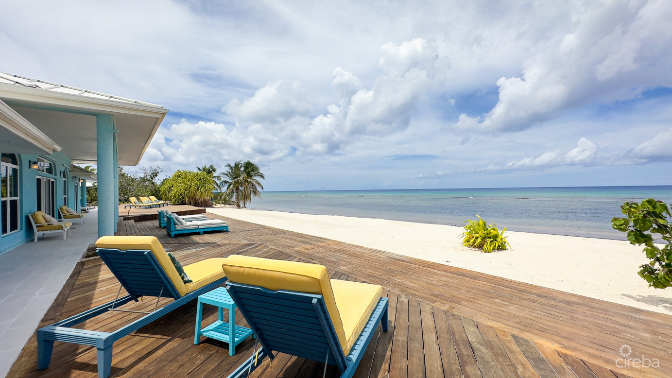 Little Cayman Beachfront Home With Pool
