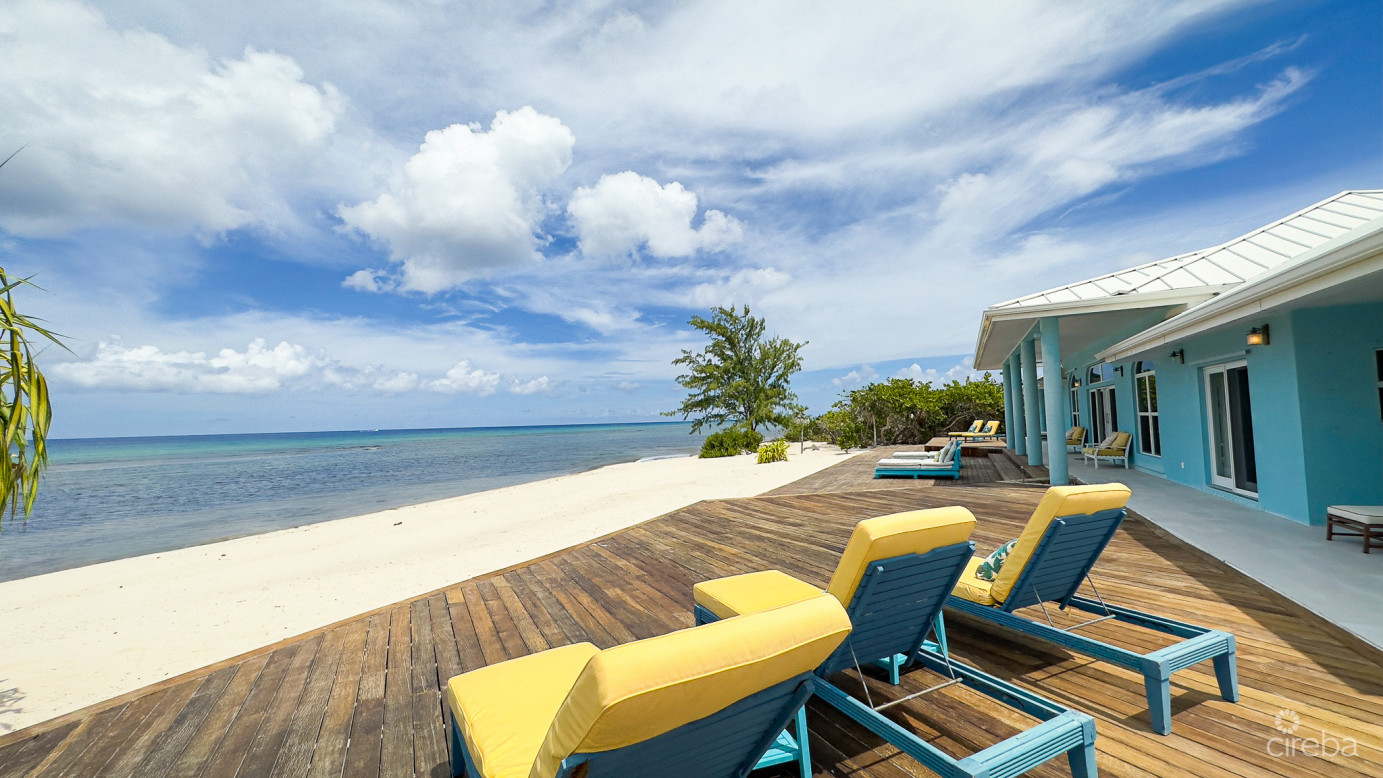 Little Cayman Beachfront Home With Pool