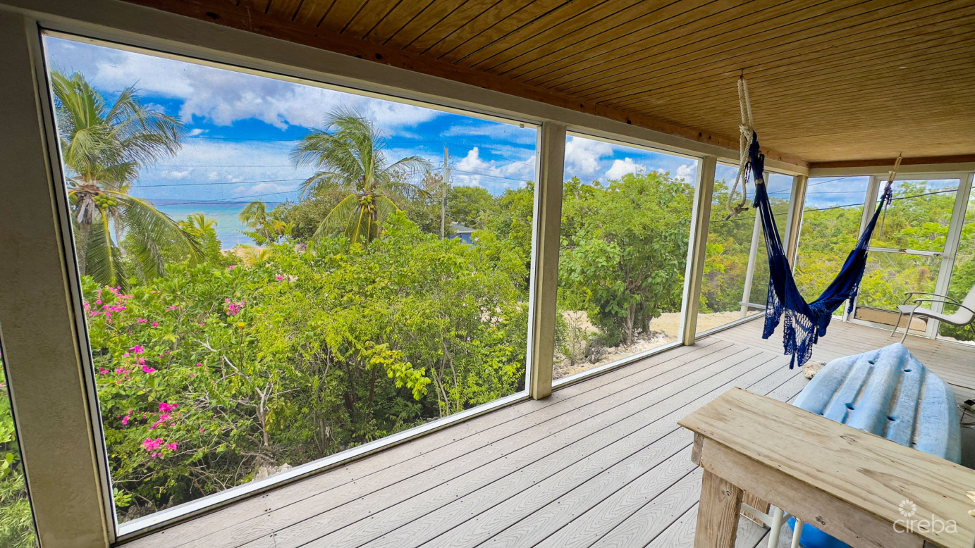Little Cayman Ocean View Residential Home With Beachfront Lot