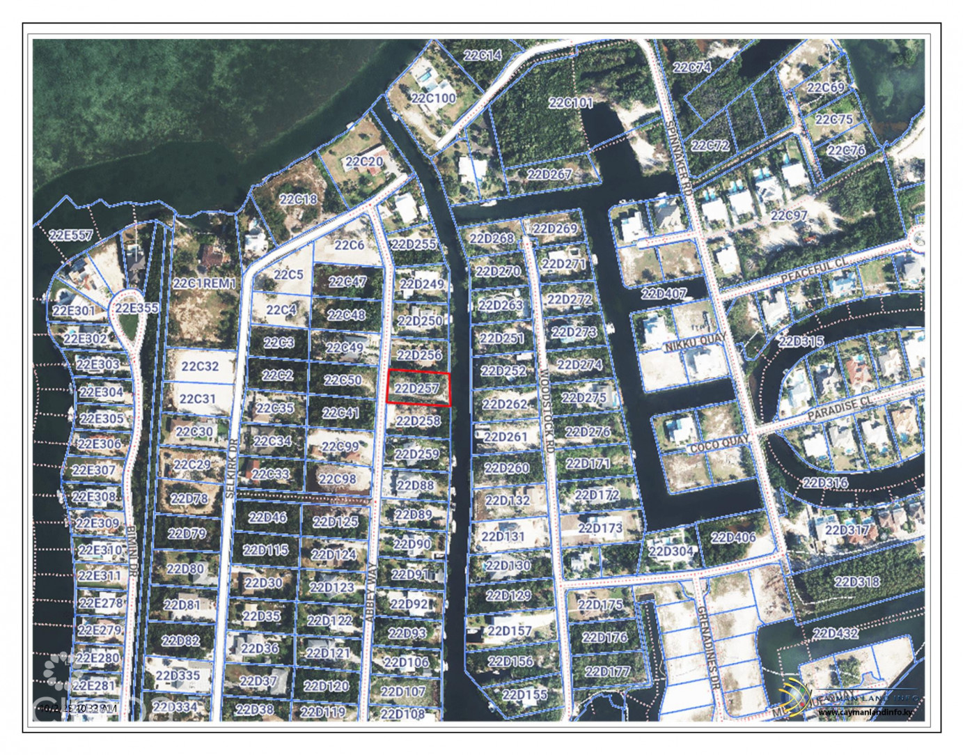 Red Bay Abbey Way Canal Front House Lot