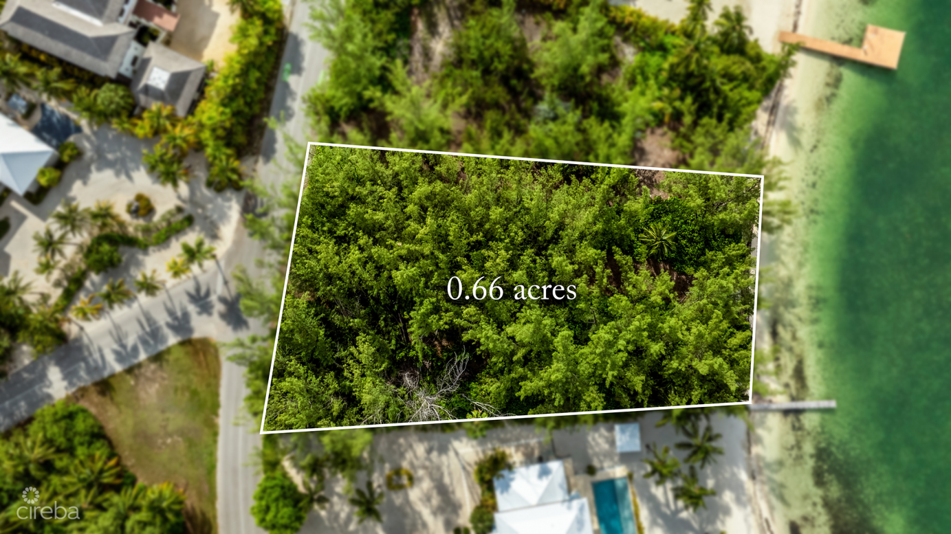 Cayman Kai 0.66 Acre, Prime Beachfront Land