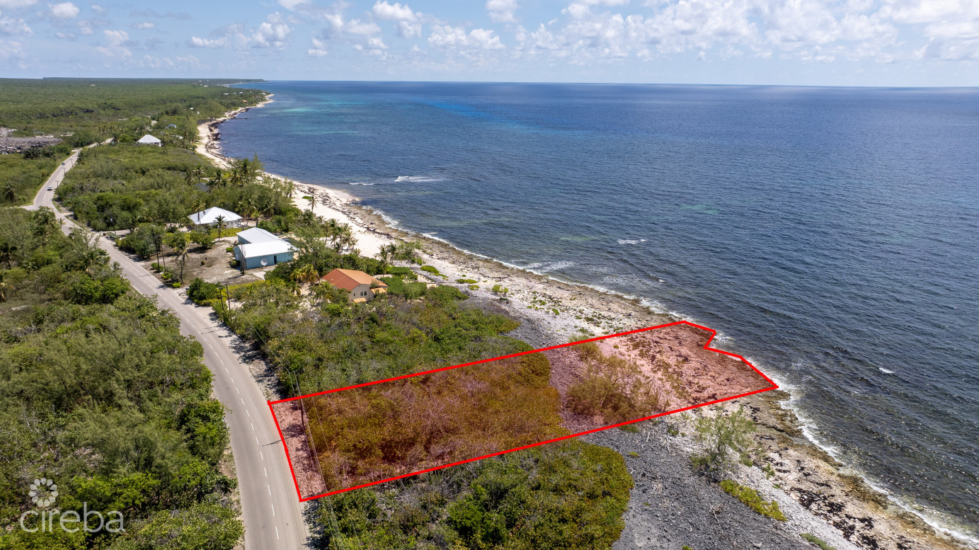 .78 Acres Ocean Front Land - Cayman Brac South Side - Incredible Value