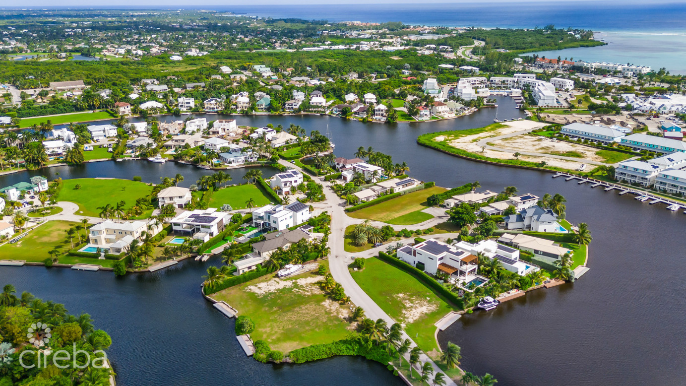 Grand Harbour 0.32 Acres, Canal Corner Lot