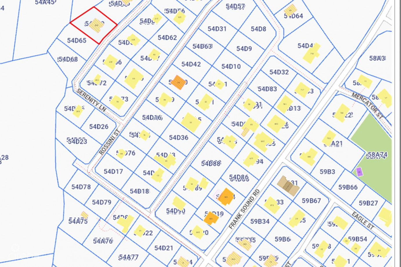 Oversized House Lot, Serenity Lane, Frank Sound Road