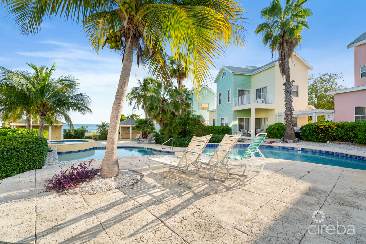 East End Paradise Villas.  3 Bed, 3 Bath + Den With Private Beach