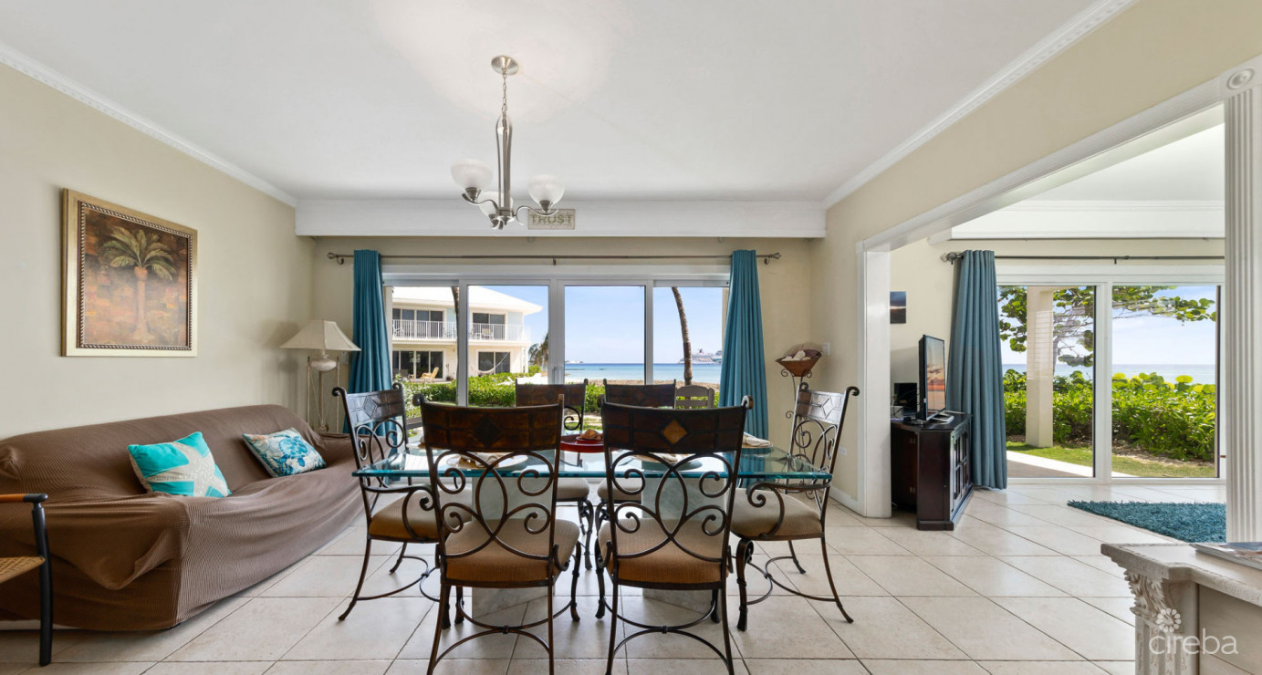 Grapetree #7 Beachfront (renovated Gf 3 Bed / 3 Bath)