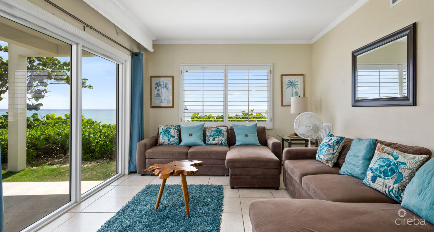 Grapetree #7 Beachfront (renovated Gf 3 Bed / 3 Bath)