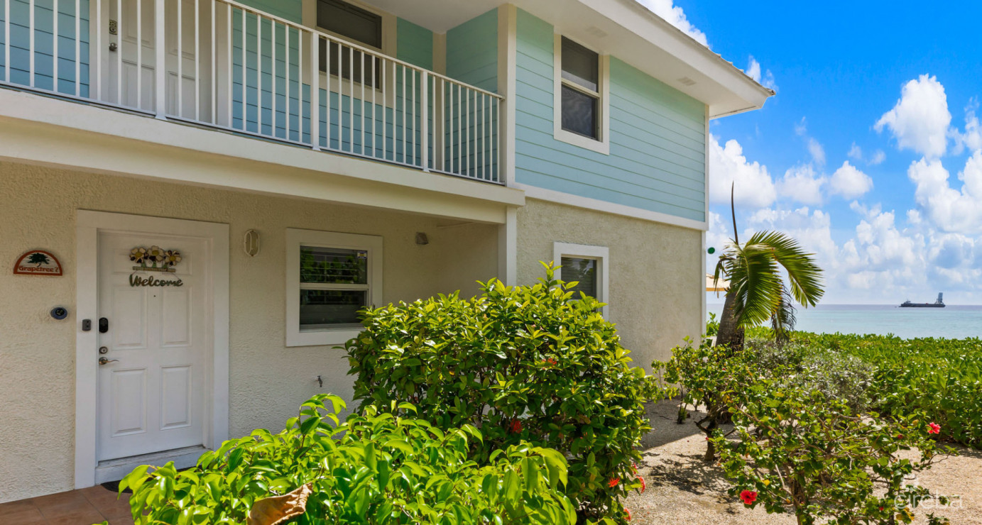 Grapetree #7 Beachfront (renovated Gf 3 Bed / 3 Bath)