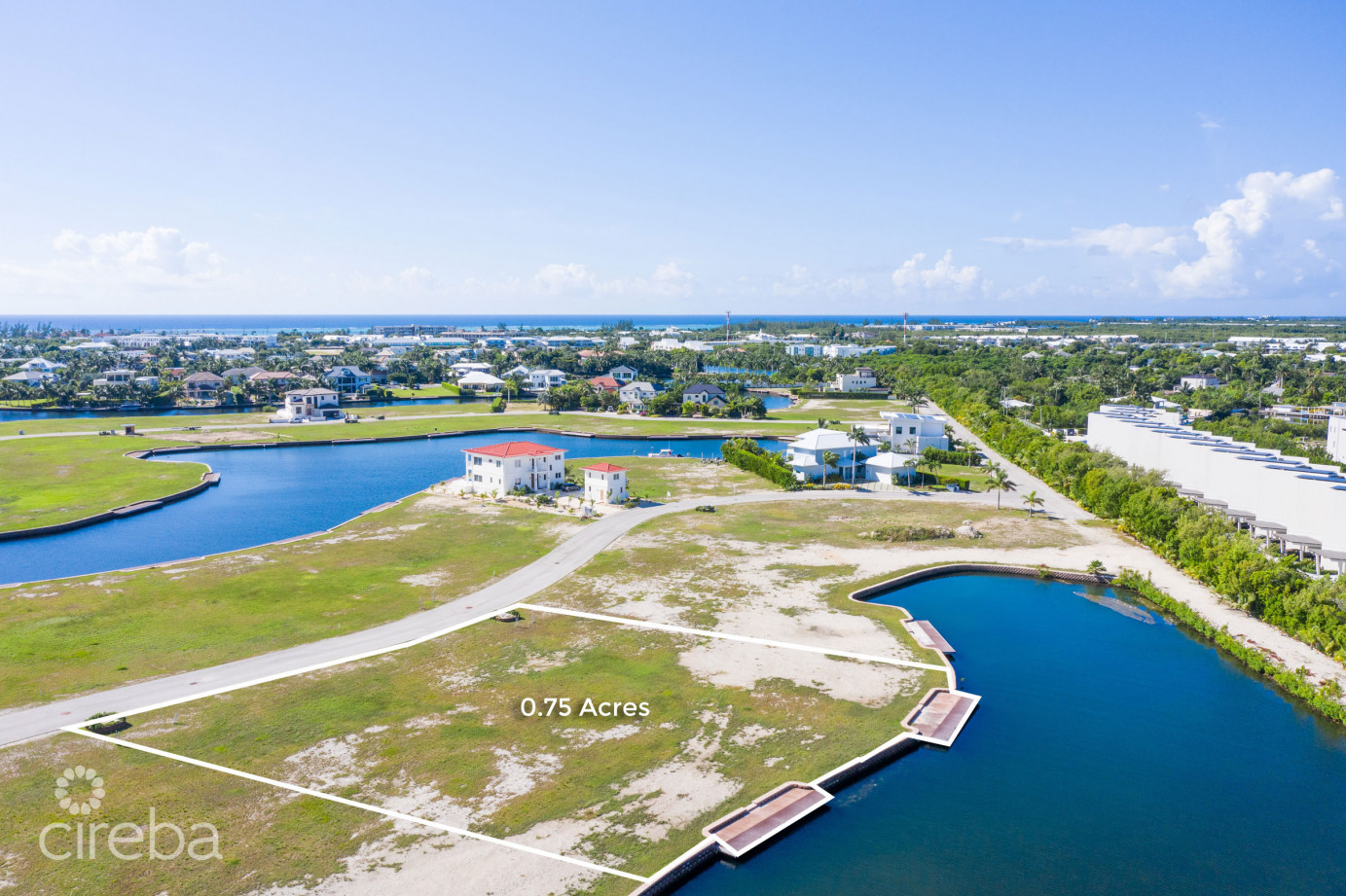 Harbour Reach 0.75 Acre, Canal Front Land