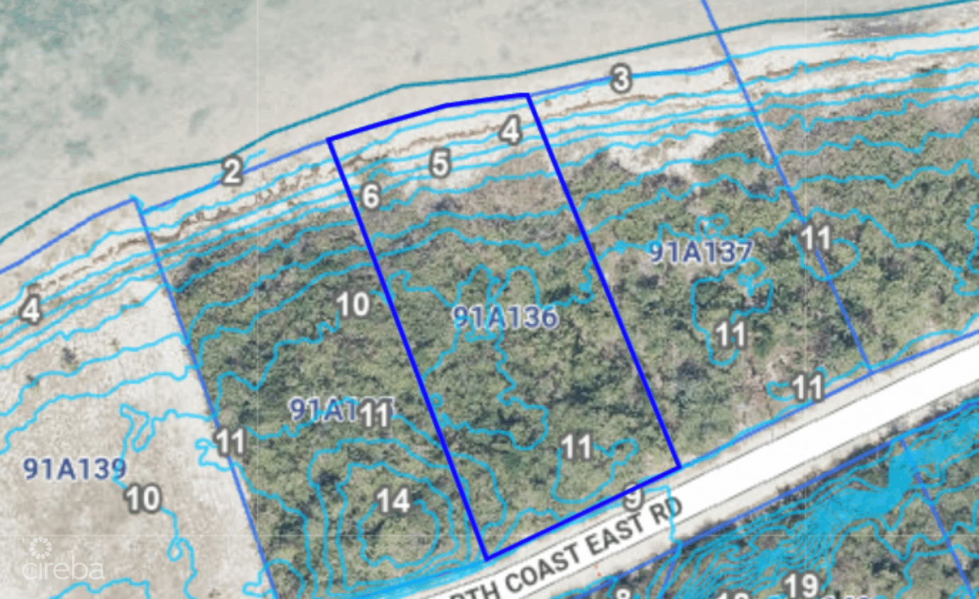 Betty Bay 0.38 Acre, Little Cayman Oceanfront Parcel