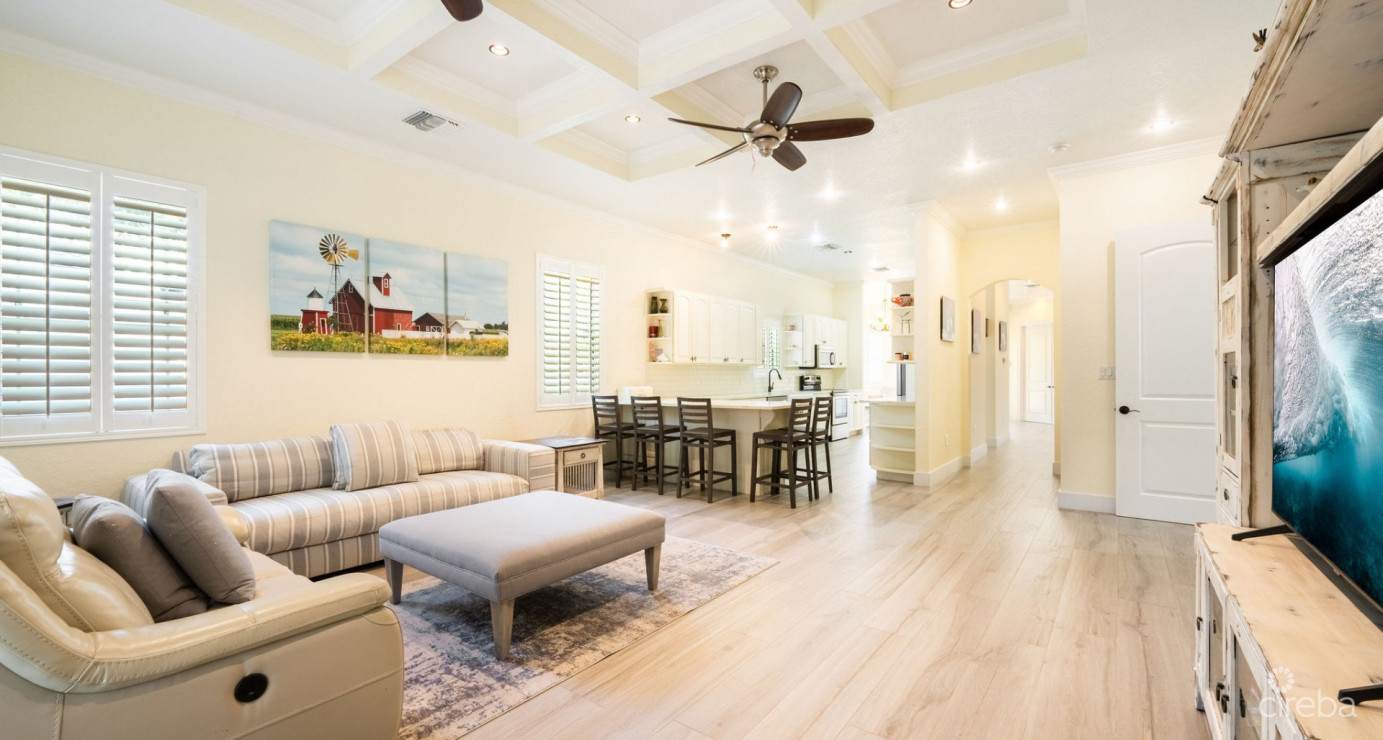 Gated Bimini Drive, Grand Harbour, Single Level 4 Bed Canal Front Home Reduced And Owner Financing!