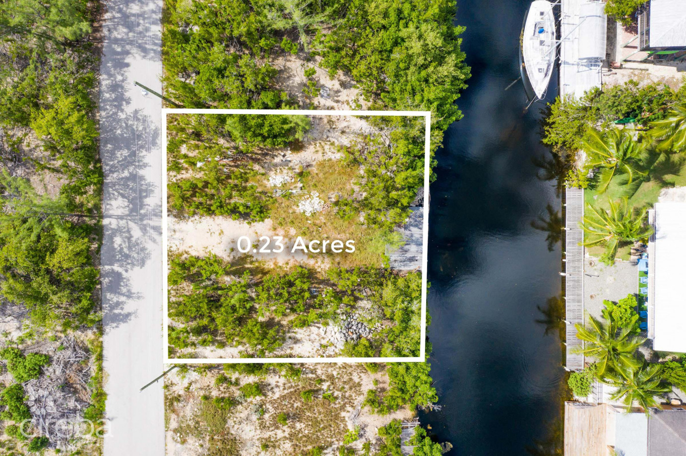 Green Street 0.23 Acres, Savannah Canal-front