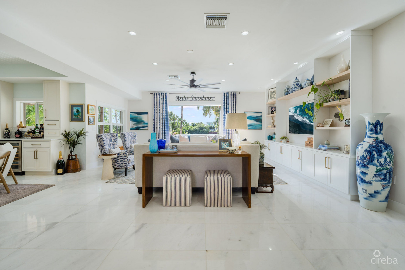 Fully Renovated 4-bed Canal Front Home With Den & Dock  The Shores