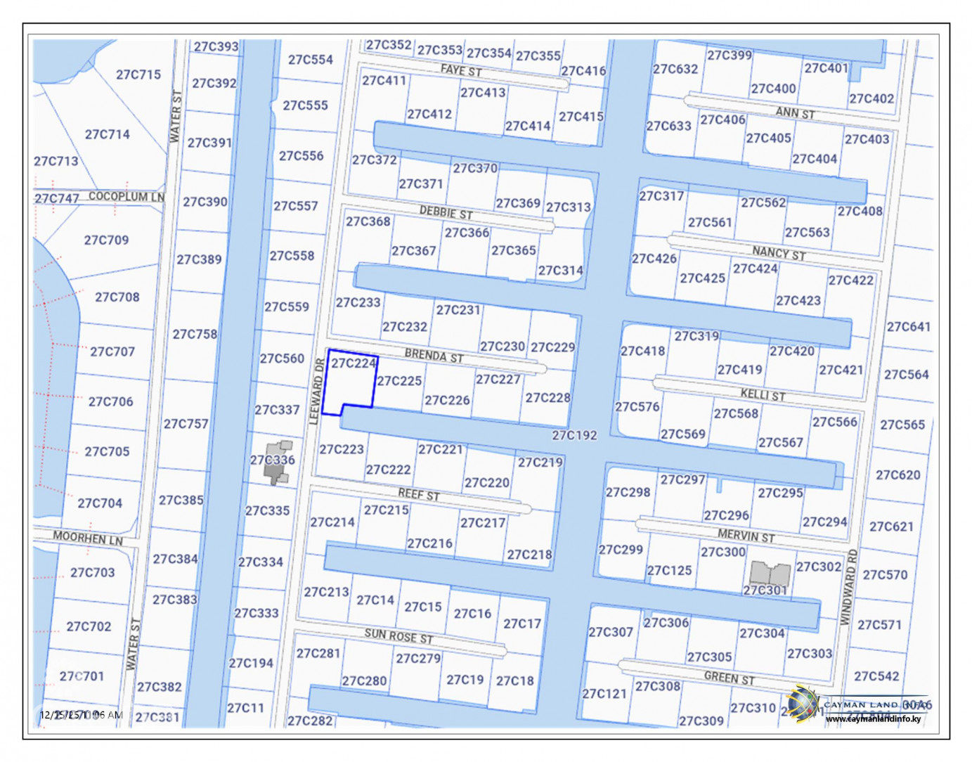 North Sound Estates Canal Lot